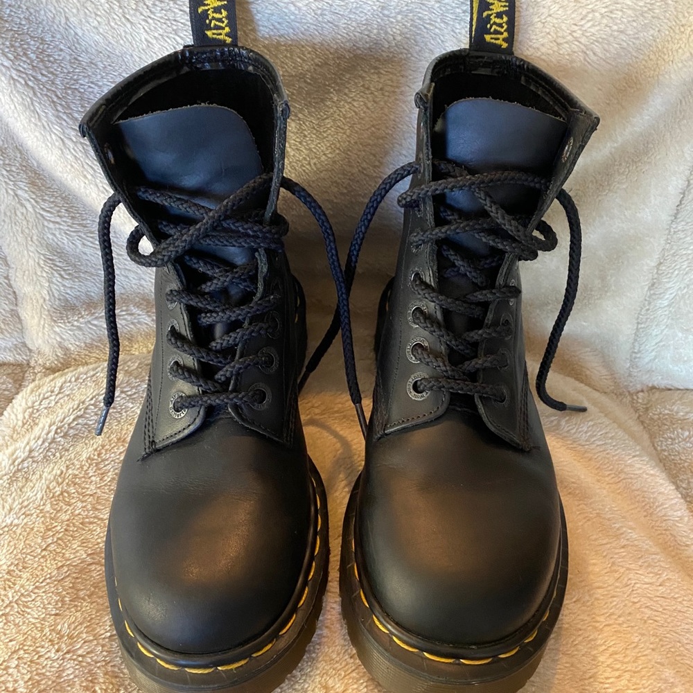 Dr Martens RARE 1460 PLATFORM BEX SOLE MIE boots - Picture 2 of 16